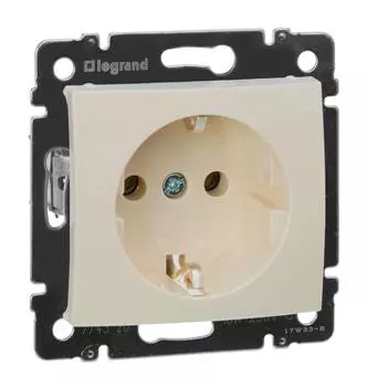 Розетка силовая Legrand Valena слоновая кость (774320)