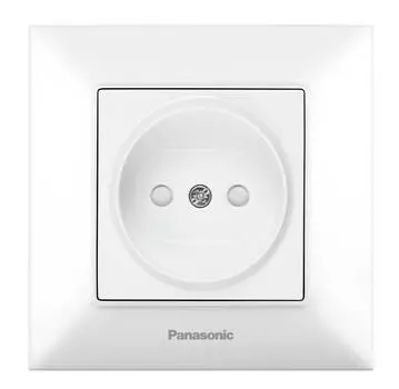 Розетка силовая Panasonic Arkedia Slim белый (wntc02112wh-ru)