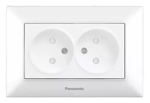 Розетка силовая Panasonic Arkedia Slim белый (wntc02142wh-ru)