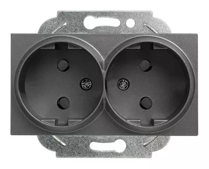 Розетка силовая Panasonic Karre&amp;Arkedia дымчатый (wktt02142dg-ru)