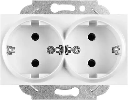 Розетка силовая Panasonic Karre Plus &amp; Arkedia Slim белый (wktt02052wh-ru)