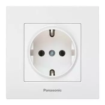 Розетка силовая Panasonic Karre Plus белый (wktc02022wh-ru)