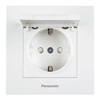Розетка силовая Panasonic Karre Plus белый (wktc02102wh-ru)