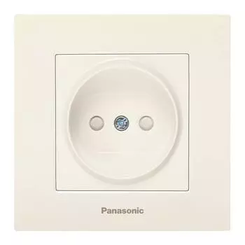 Розетка силовая Panasonic Karre Plus бежевый (wktc02112bg-ru)