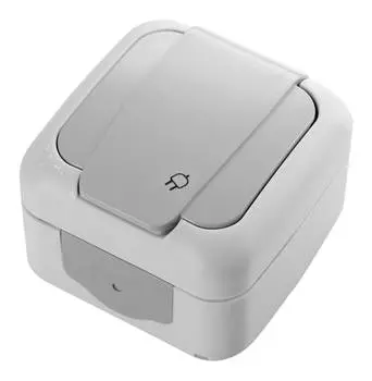 Розетка силовая Panasonic Palmiye серый (90555508-ru)