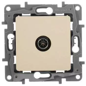 Розетка телевизионная Legrand Etika слоновая кость (672351)