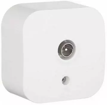 Розетка телевизионная Legrand Quteo белый (782215)