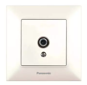 Розетка телевизионная Panasonic Arkedia Slim бежевый (wntc04632bg-ru)