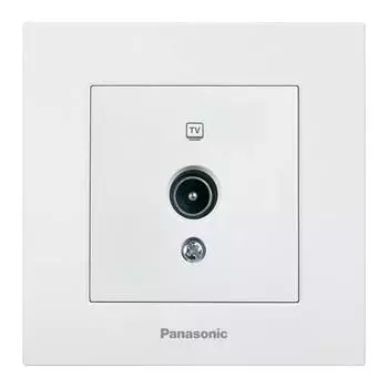 Розетка телевизионная Panasonic Karre Plus белый (wktc04512wh-ru)