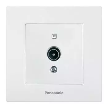 Розетка телевизионная Panasonic Karre Plus белый (wktc04522wh-ru)