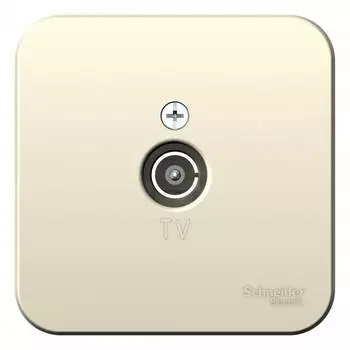 Розетка телевизионная Schneider Electric Blanca молочный (blnta000012)