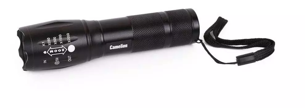 Ручной фонарь Camelion LED51530, черный, 200lm (14536)