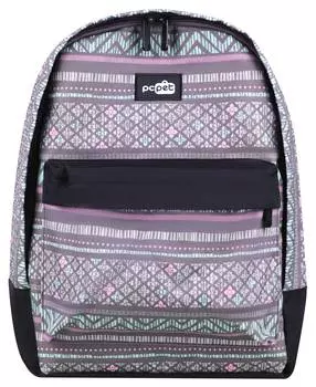 Рюкзак для ноутбука 14.1" PC Pet PCPKA0114GX, полиэстер, серый/сиреневый
