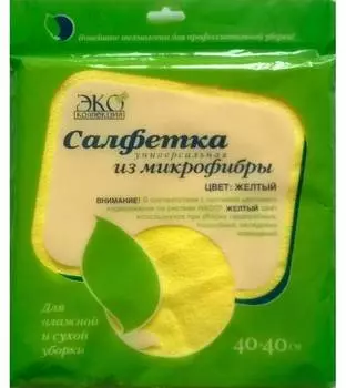 Салфетка микрофибра (упак.:1шт) (709261)