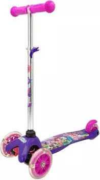 Самокат 1TOY Enchantimals, детский, 3-колесный, синий/фиолетовый (т15436д)