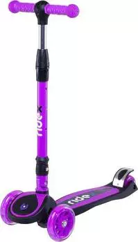Самокат Ridex 3D Tiny Tot, детский, 3-колесный, фиолетовый/черный (ут-00016148)