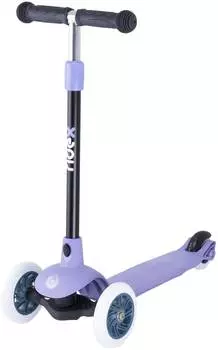 Самокат Ridex Hero, детский, 3-колесный, фиолетовый/серый (ут-00018412)