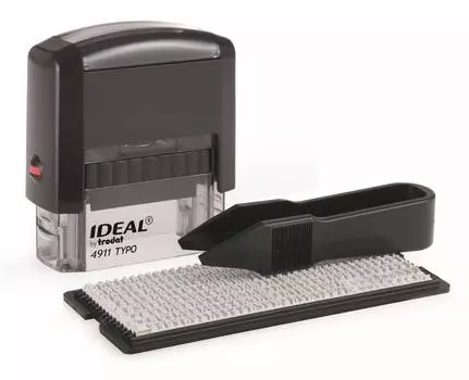 Самонаборный штамп Trodat 4911/DB TYPO IDEAL пластик