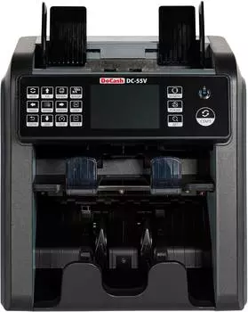Счетчик банкнот DoCash DC 55V черный