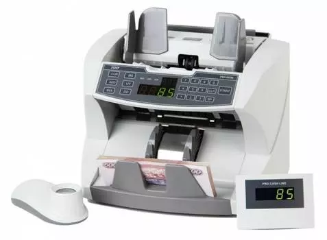 Счетчик банкнот PRO 85 UM серый (t-01039)