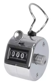 Счетчик механический Kw-Trio хром (2410)