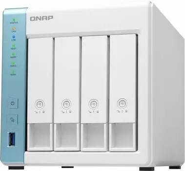 Сетевое хранилище NAS Qnap TS-431P3-2G белый