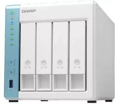 Сетевое хранилище NAS Qnap TS-431P3-4G белый