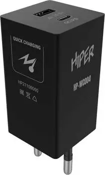 Сетевое зар./устр. Hiper HP-WC004 черный