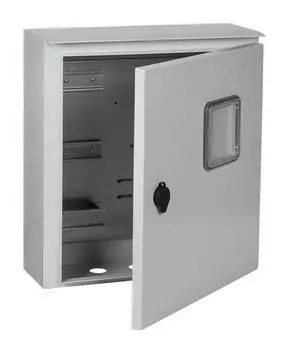 Щит распределительный IEK TITAN ЩУ-3/1-0 У1 IP66 навесной серый (MKM51-N-03-54)