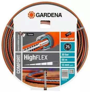 Шланг Gardena Highflex 10x10 1/2" 50м поливочный армированный (18069-20.000.00)