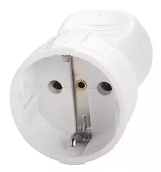 Штепсель электричеcкий Panasonic 90301800-RU тип F 16А белый