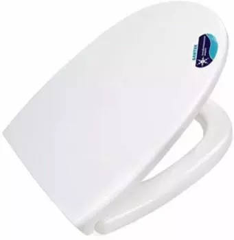 Сиденье Santek Лига-Ирис белый (1wh106906) (плохая упаковка)