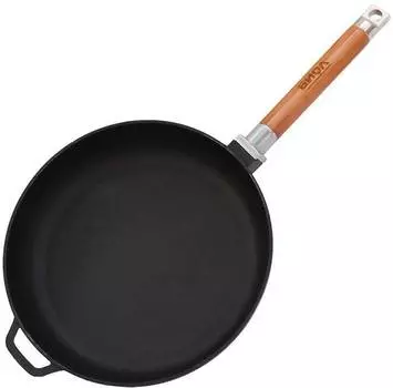 Сковорода Биол 0126, 26см, черный, (без крышки)