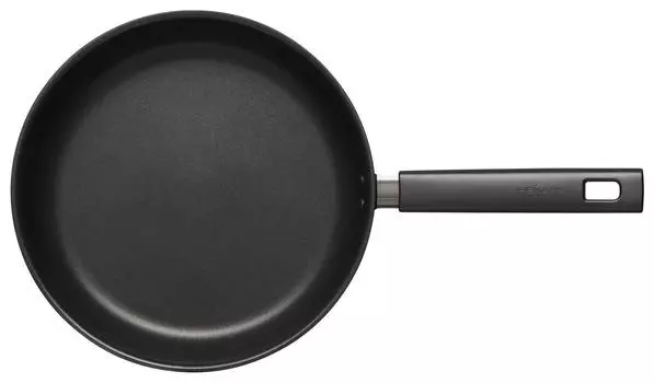 Сковорода Fiskars Hard Face 1052224, 28см, черный, (без крышки)