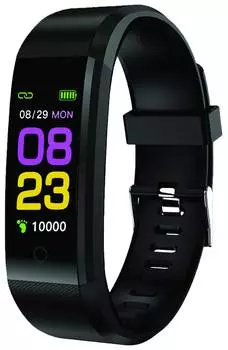 Смарт-браслет Digma Force A5 TFT черный/черный