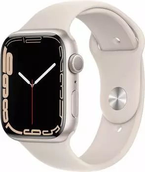 Смарт-часы APPLE Watch Series 7 A2474 сияющая звезда (mkn63ll/a)
