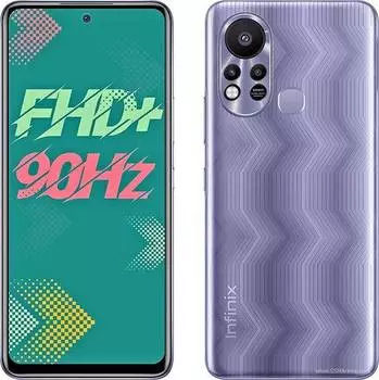 Смартфон Infinix Hot 11S NFC X6812B 128ГБ, фиолетовый (10028301)
