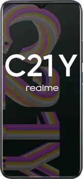 Смартфон Realme C21Y 64ГБ, голубой (5999598) (плохая упаковка)