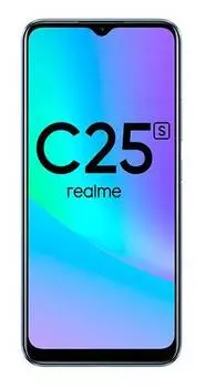 Смартфон Realme C25s 64ГБ, голубой (5997133) (плохая упаковка)