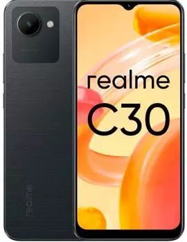 Смартфон Realme C30 32ГБ, черный (6048755)