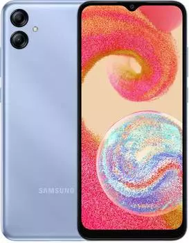Смартфон Samsung Galaxy A04e SM-A042F 32ГБ, голубой (sm-a042flbdmeb)