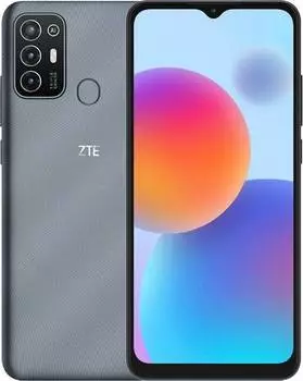 Смартфон ZTE Blade A52 64ГБ, серый