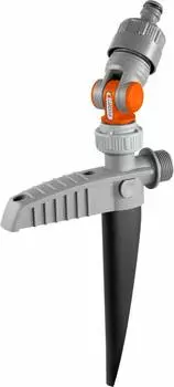 Соединитель Gardena 08254-20.000.00 вход 1/2" - выход 3/4" серый/черный