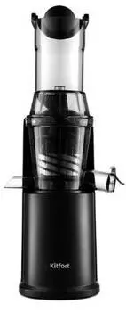 Соковыжималка шнековая Kitfort KT-1118 черный