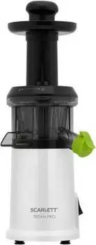 Соковыжималка шнековая Scarlett SC-JE50S55 белый/черный (je50s55)