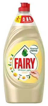 Средство для мытья посуды Fairy Oxi 0.9л ромашка бутылка (0001009430)