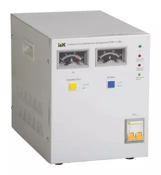 Стабилизатор напряжения IEK СНИ1 серый (ivs10-1-05000)