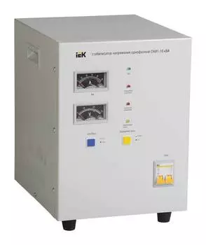 Стабилизатор напряжения IEK СНИ1 серый (ivs10-1-10000)