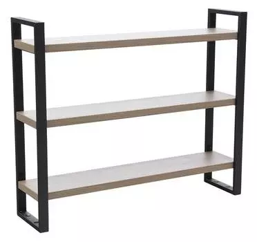 Стеллаж Практик Combik M 80/3 вяз натуральный/черный (s71199122393)