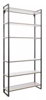 Стеллаж Практик Combik XXL 100/6 вяз натуральный/черный (к71199184393)